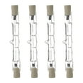 thumbnail image 1 of 2 Pack R7s Halogen Bulb 118mm 300W Dimmable, J118 Security Light Bulb, 230V 4560LM 2700K Warm White, Linear Halogen Floodlight Bulbs for Work, Spotlights, Landscape Lights, Floor Lam [Energy Class G], 1 of 10