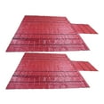 thumbnail image 1 of 2 Pack RED Superlight 14oz Flatbed Trailer Lumber Steel Tarp 24x27 (8' Drop), 1 of 4