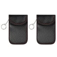 thumbnail image 1 of 2 Pack RFID Signal Blocking Key Fob Bags - Car Key Protector Cases, Anti-Hacking & Anti-Theft Pouches - Blocks RFID Signals, Protects Key Fobs from Unauthorized Access, 1 of 6