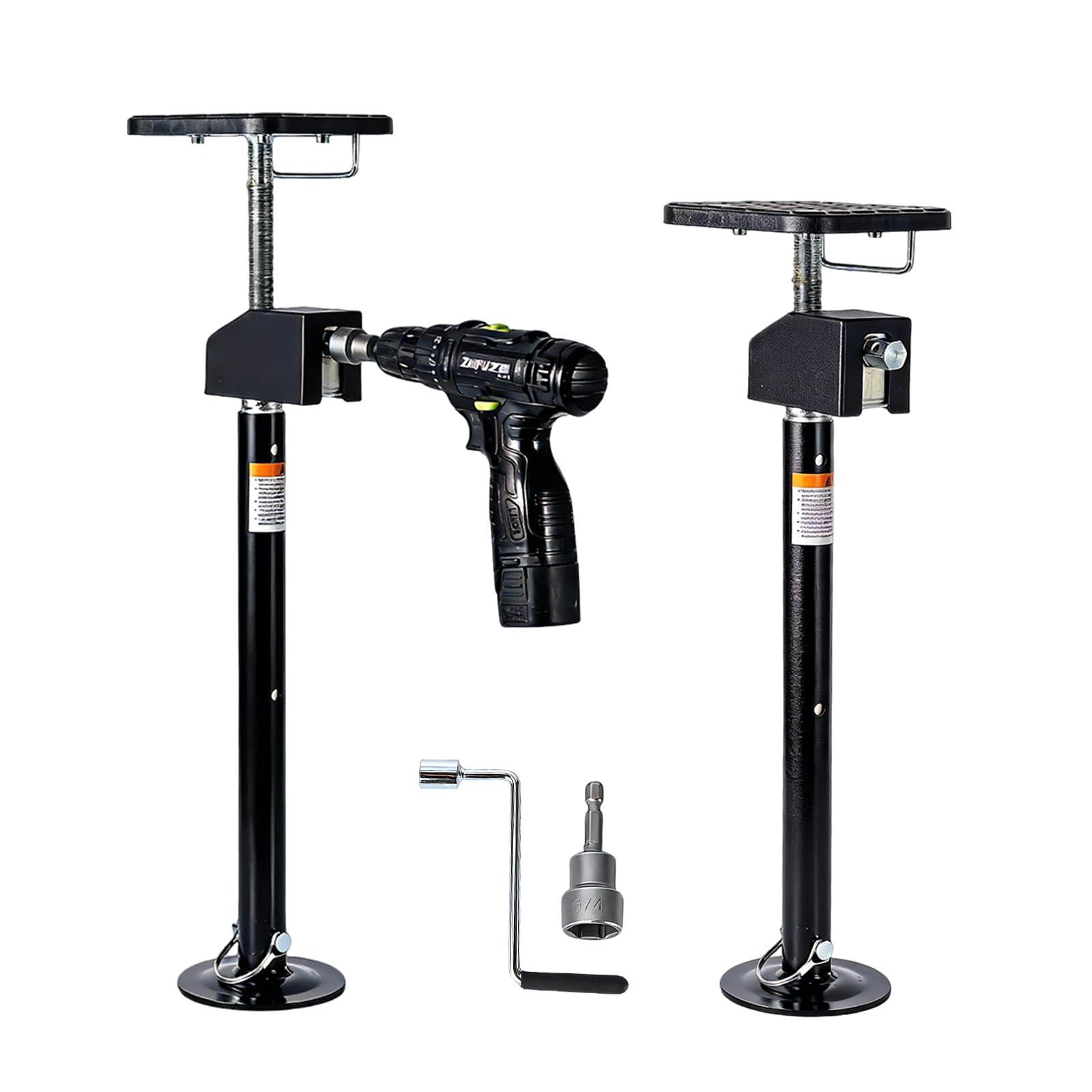 Slide Out Rv Deck 2 Pack RV Slide Out Supports Jack with a Flat Top Support Block, RV ...