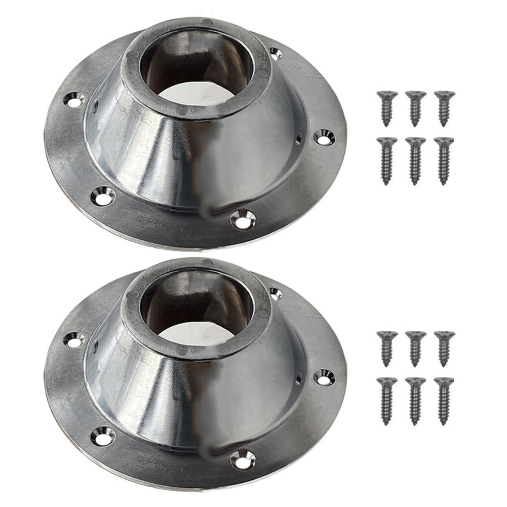 2 Pack RV Table Base Mount,Aluminum Standard RV Pedestal Table Base