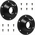 thumbnail image 1 of 2 Pack RV Table Base, Pedestal Base Flange, Leg Mount Flush, Floor Mounting Plate, 1 of 6