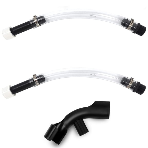 2 Pack Racing Fuel Filler Jug Hose and 1 Pack Bender,Happon 14 Inch Tanks Filler Hose Bender Kit for Racings Oil Jugs Oil Cans Motorcycle Accessories