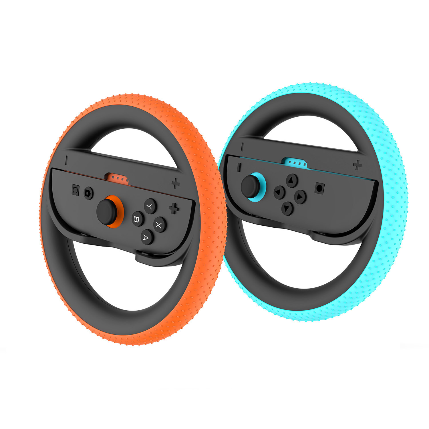 2-Pack Racing Steering Wheel for Nintendo Switch 2 Joy-Con Controllers ...