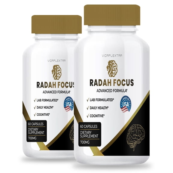 (2 Pack) Radah Focus Capsules - RadahFocus Capsules