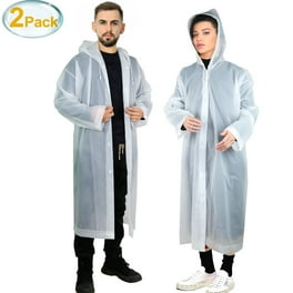 Amazon.com: RUISHYY Rain Ponchos for Adults (2 Pack