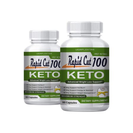 (2 Pack) RapidCut 100 - Rapid Cut Fast Acting Weight Loss Support