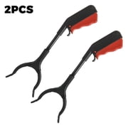 2 Pack Reacher Grabber Tool 30cm - Heavy Duty Extended Arm Litter Picker for Trash, Garden Debris, Indoor Objects