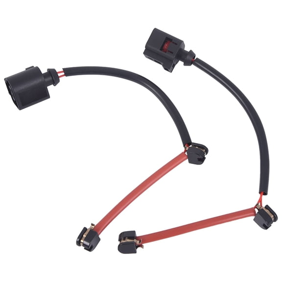 2-Pack Rear Brake Wear Sensor Replacement Kit with 1-Year Warranty-2PCS Rear Brake Pad Wear Sensor