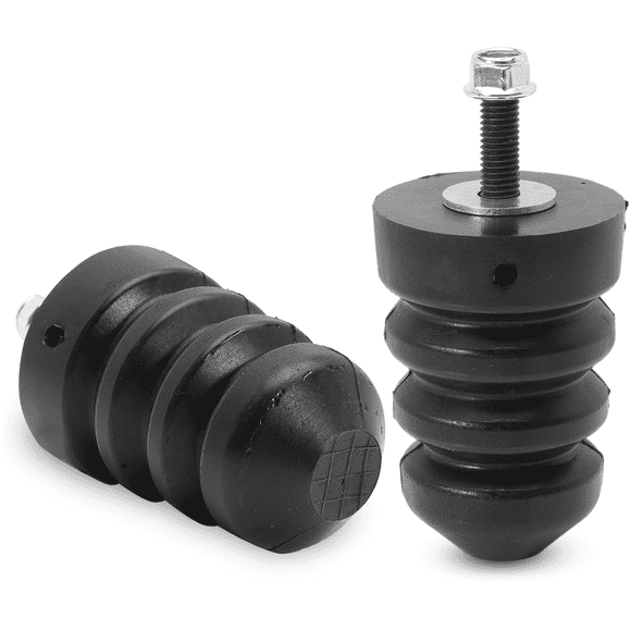 2 Pack Rear Bump Stops, Rear Leaf Spring Bumpers Fit for Ford 2000-2005 Excursion, 2005-2016 F250, 2005-2019 F350