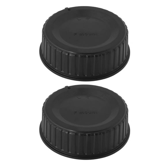 2-Pack Rear Lens Cap 50mm Camera Back Cover Compatible with D Series DSLR Models D7500 D5 D6 D5600 D4S D500