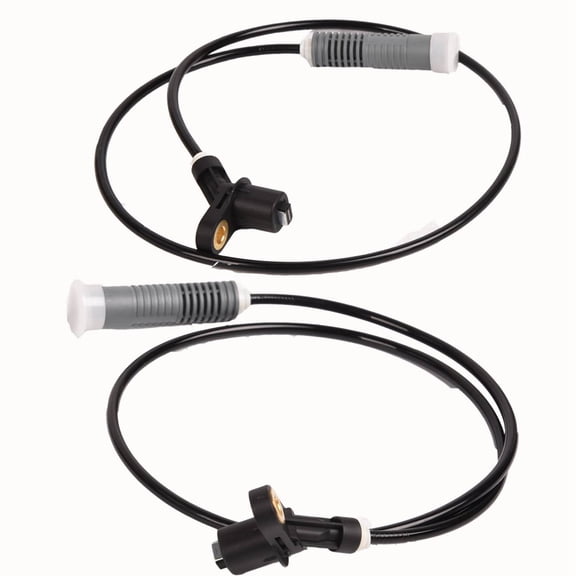2-Pack Rear Wheel Speed Sensor Set - Left and Right Side Compatible-2 Rear LH + RH ABS Speed Sensor