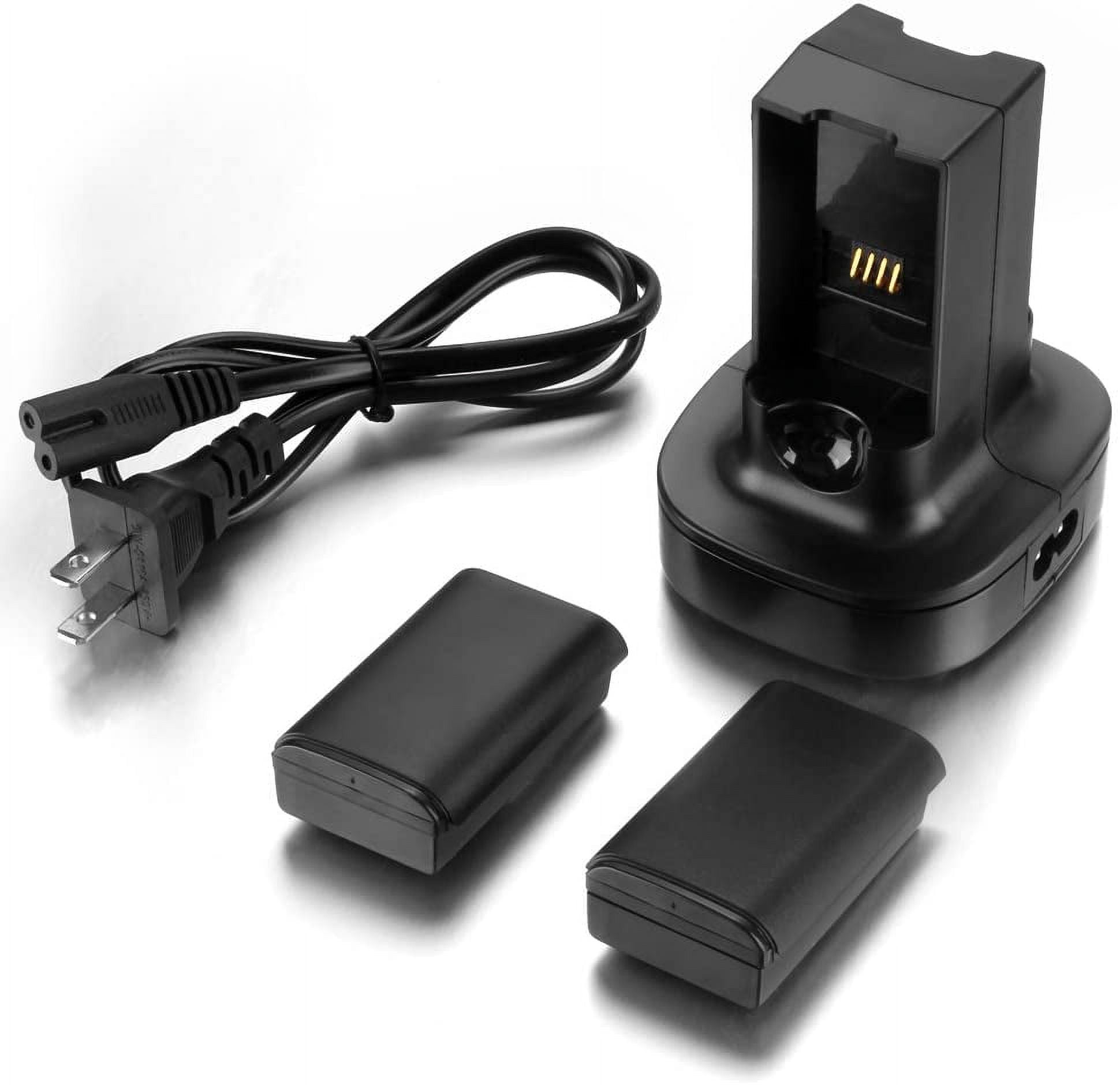 Dual Charging Dock Controllers Charger +2 x Rechargeable Batteries For Xbox  One