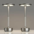 2 Pack Rechargeable Cordless Table Lamps, Portable 5000mAh Battery