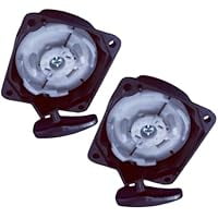 2-Pack Recoil Starter Assembly for Brush Cutter Trimmer, Smooth Pull Start, Durable Housing, Stable Engagement, for Garden Trimming & Yard Care