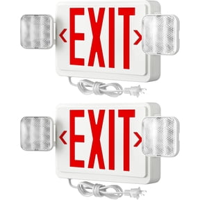 Battery Operated Exit Sign