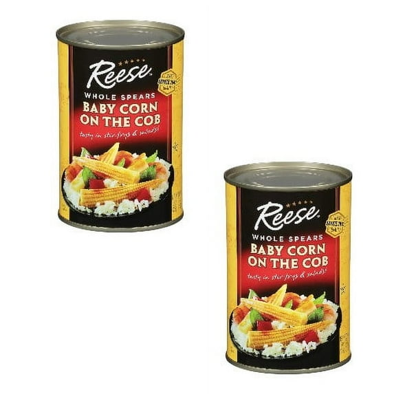 ( 2 Pack ) Reese Baby Corn On The Cob, Whole Spears 15 Oz