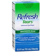 2 Pack - Refresh Tears Lubricant Eye Drops 0.50 fl oz 15 ml Each