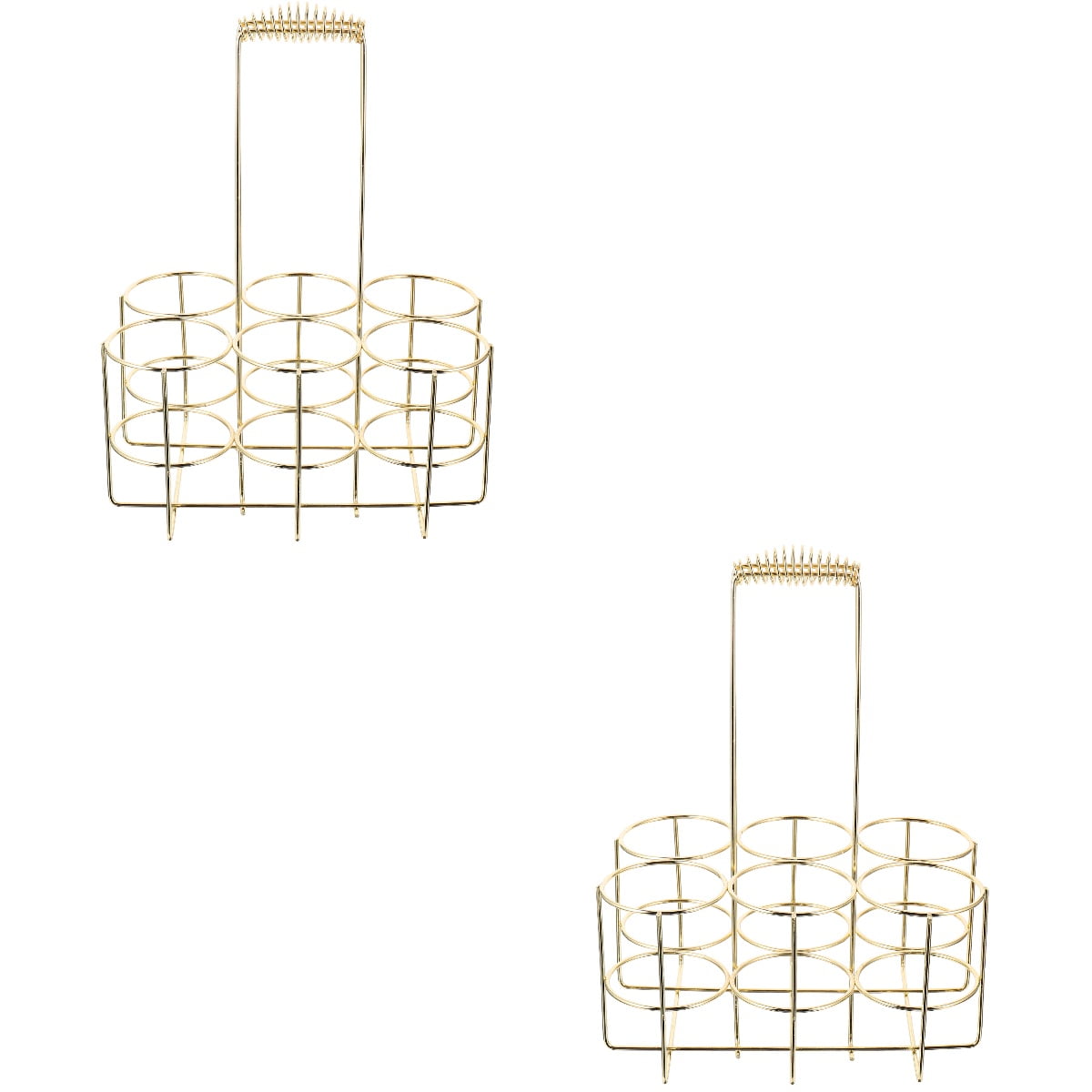 2 Pack Refrigerator Beer Rack Bottle Carrier Basket - Walmart.com