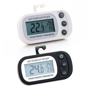 TSV Refrigerator Thermometer, Digital Freezer Room Thermometer with Max/Min  Record for Kitchen Home Restaurant