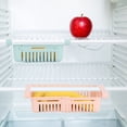 thumbnail image 1 of 2 Pack Refrigerator Storage Box Holder Food Organizer Drawer Shelf Proper, 1 of 1