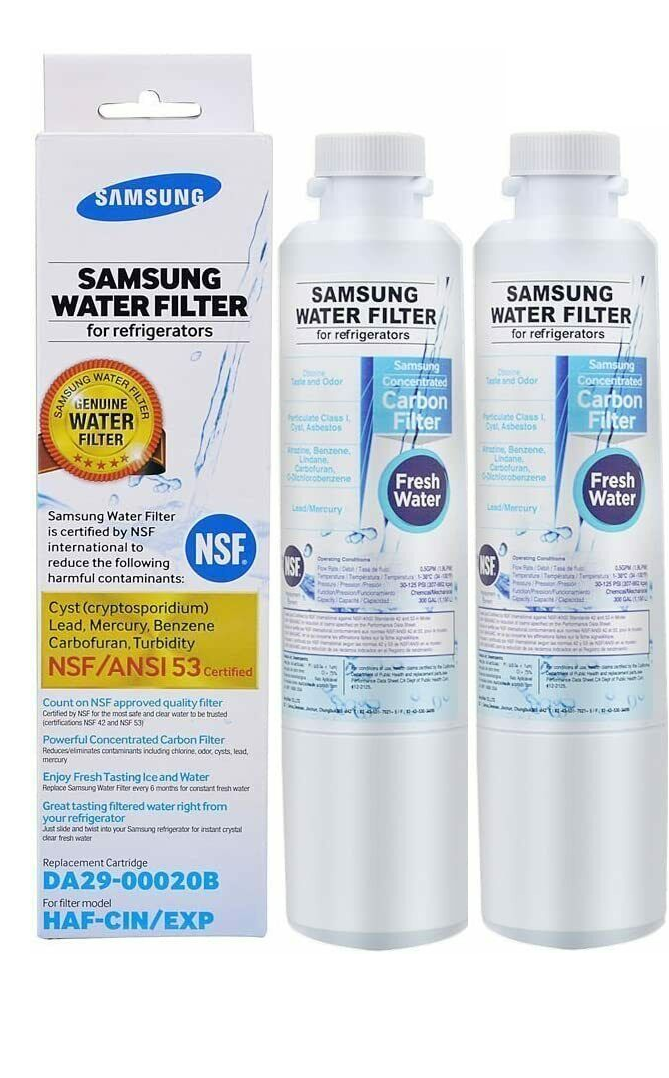 Frigidaire Water Filter Replacement, Assembly Pack of 2 Filters