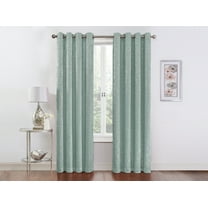 2 Pack: Regal Home Collections 100% Blackout Metallic Sparkle Thermal Insulated Energy Saving Grommet Top Curtain Panels - Assorted Colors