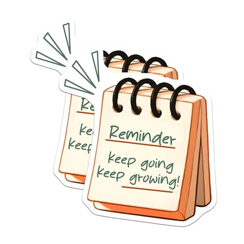 (2 Pack) Reminder Keep Going Magnets - 5" On Longest Side - for Cars, Fridges, Toolboxes - Made in USA - MAG8329