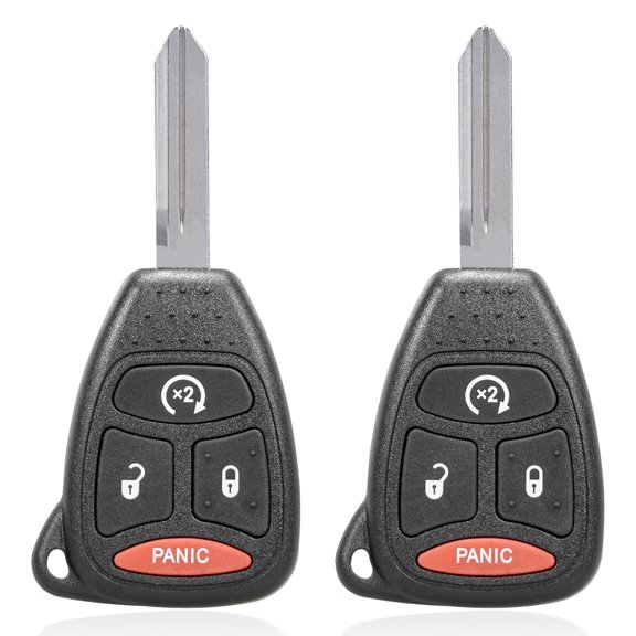 2 Pack Remotes For Dodge Dakota Ram Durango Remote Star KOBDT04A OHT692714AA