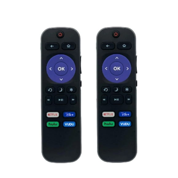 (2 Pack) Replaced Remote Compatible with ROKU Box, ROKU Express, ROKU Premiere, ROKU Player, ROKU 1 2 3 4 NOT for Any ROKU Stick or ROKU TV