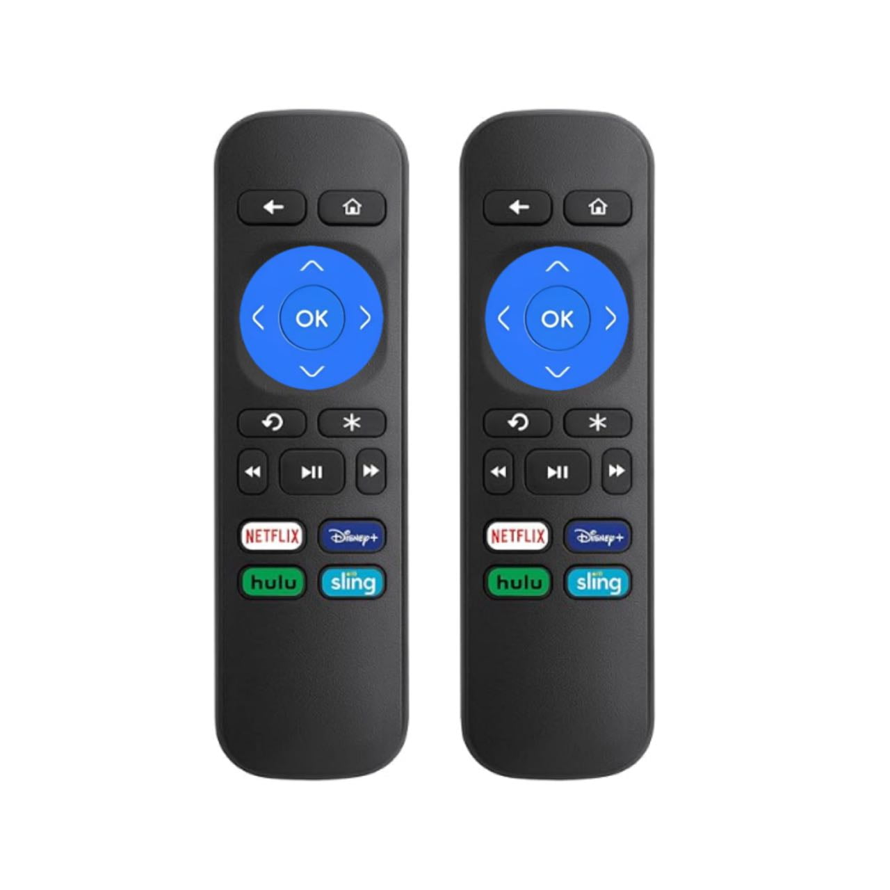(2 Pack) Replaced Remote Compatible with ROKU Box, ROKU Express, ROKU ...