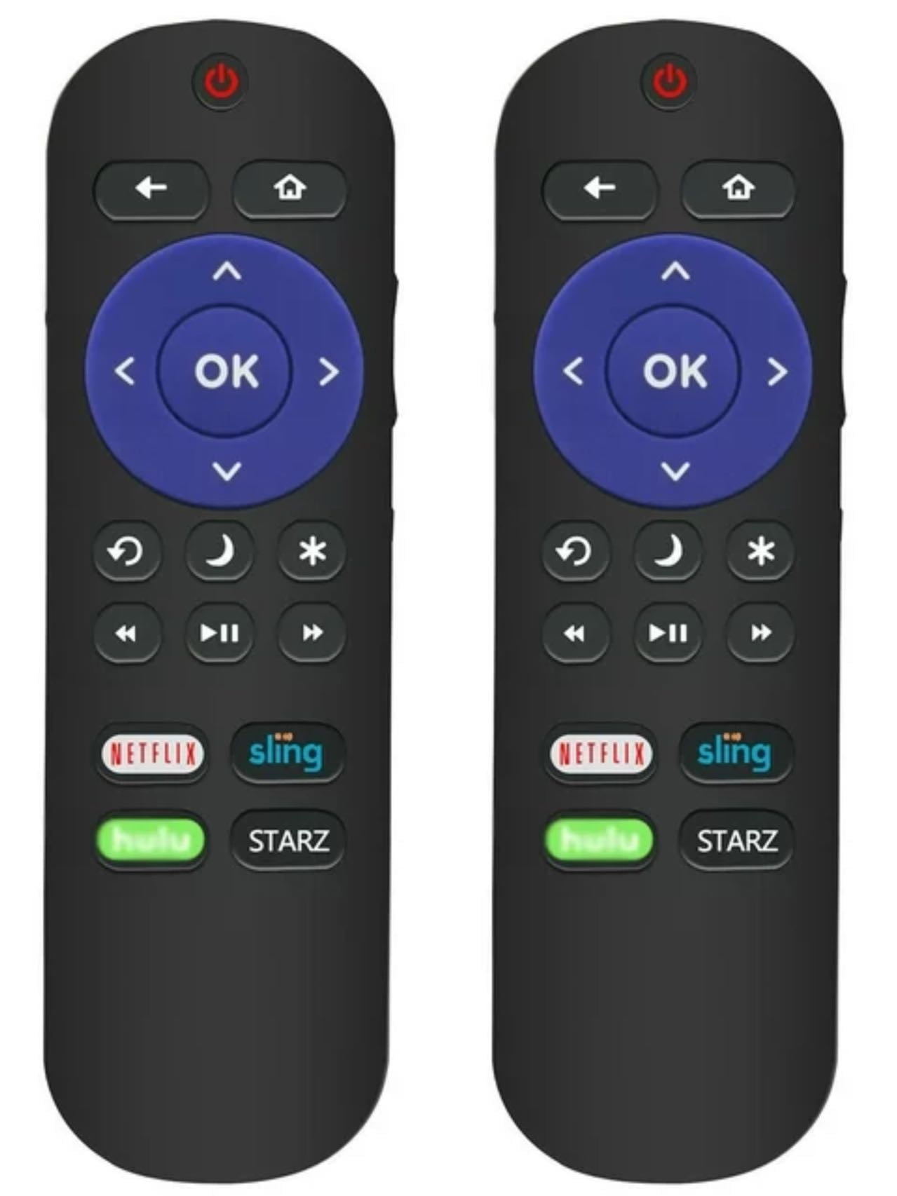 2 Pack Replaced Remote Control for Sharp Roku TV LC32LB591U LC