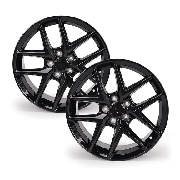 2-Pack Replacement 18x8 Inch Wheel Black Rim for Honda Civic 2016-2024