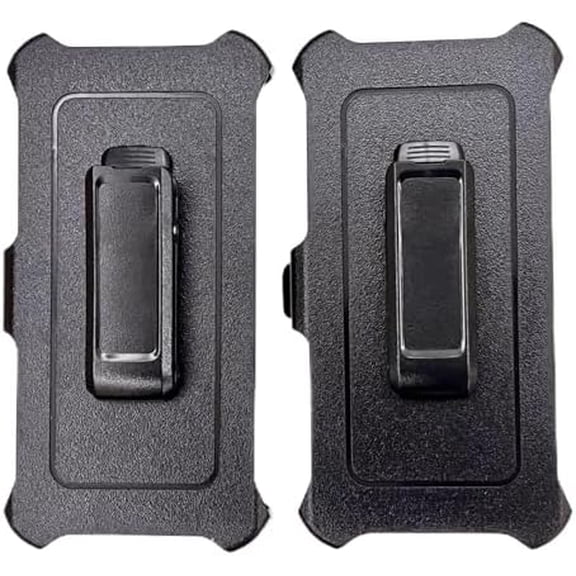 2 Pack Replacement Belt Clip Holster for OtterBox Defender Series Case Apple iPhone 15 Promax (6.7')