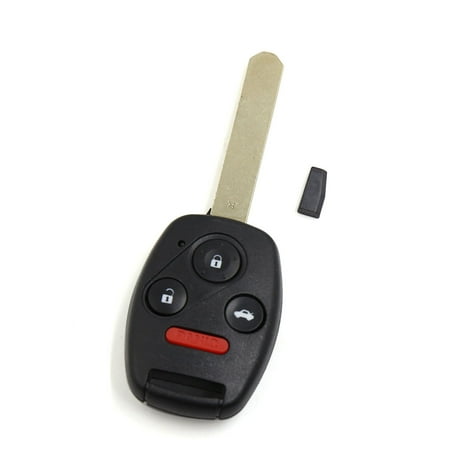(2 Pack) Replacement Car Keyless Entry Remote Uncut Ignition Key Fob Clicker Transmitter for Honda OUCG8D-380H-A