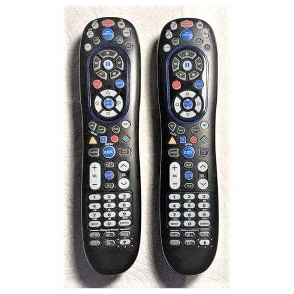 (2 Pack) Replacement Control for Cox URC-8820- Compatible with Scientific Atlantic Receivers Only