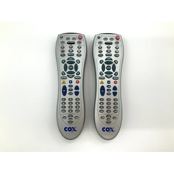 (2 Pack) Replacement Cox Remote Control URC-7820 For HD / DVR / Digital Receivers