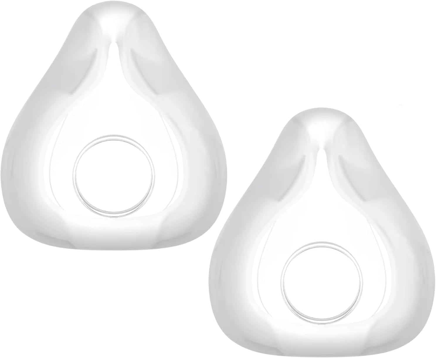 2 Pack Replacement Cushion Compatible with ResMed AirFit F20 Medium, Full Face CPAP Mask Cushion Replacement, Ultra-Soft & Durable, Covers Nose and Mouth (2)