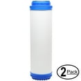 thumbnail image 1 of 2-Pack Replacement for Expres Water RO10D Granular Activated Carbon Filter - Universal 10-inch Cartridge for Express Water Reverse Osmosis System - Denali Pure Brand, 1 of 4