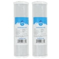 thumbnail image 1 of 2-Pack Replacement for Expres Water RO10MC Activated Carbon Block Filter - Universal 10 inch Filter for Express Water 5 Stage Reverse Osmosis System - Denali Pure Brand, 1 of 4