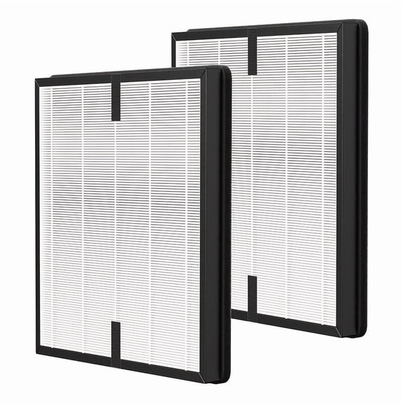 2 Pack Replacement Filter Compatible with ZQA-8000A Air Purifier, 3-Stage High Efficiency Filtration, Covers Space up to 2216 Sq Ft