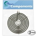thumbnail image 1 of 2-Pack Replacement for General Electric JBP26BY5 8 inch 6 Turns Surface Burner Element - Compatible with General Electric WB30M2 Heating Element for Range, Stove & Cooktop, 1 of 3