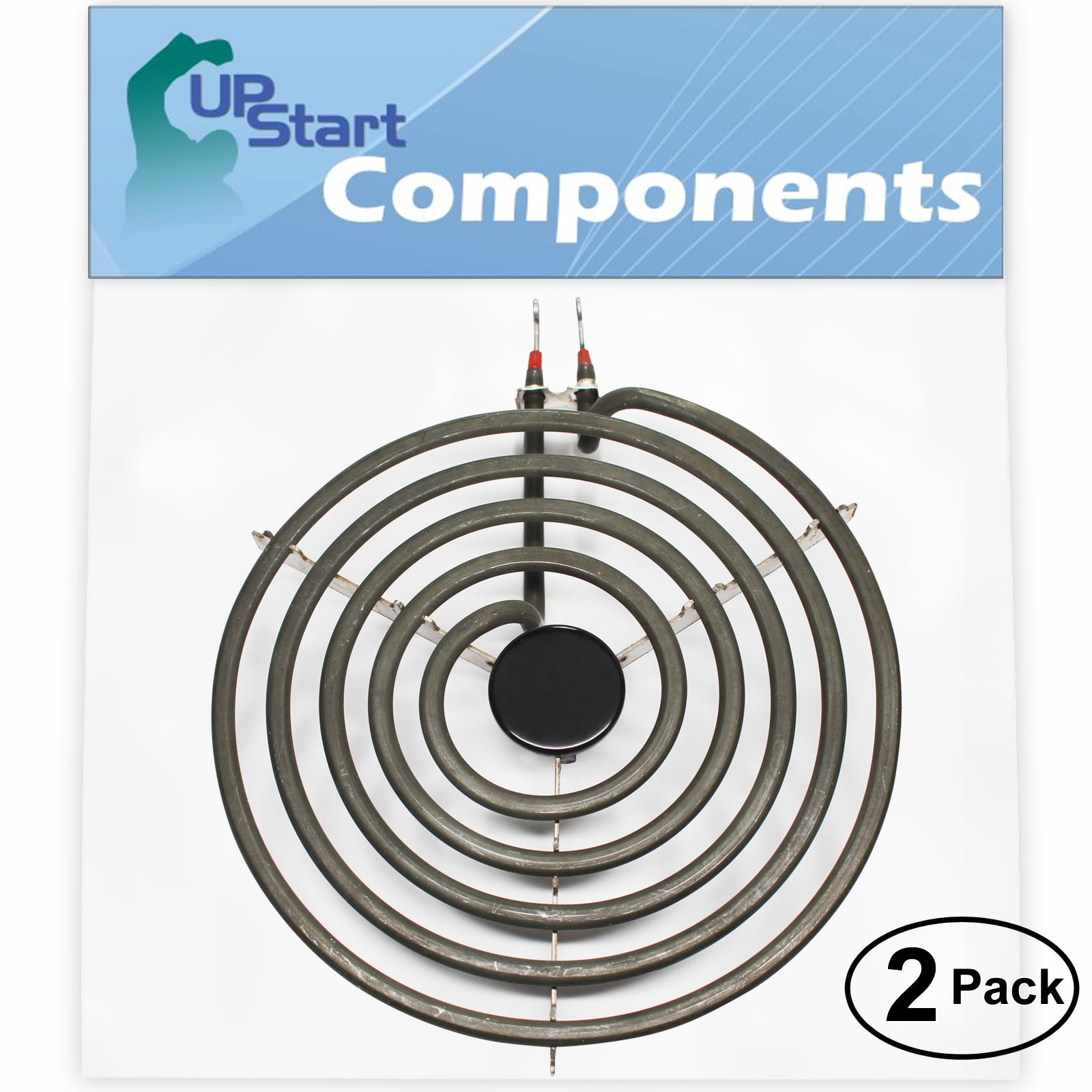 2-Pack Replacement for Frigidaire KF520GDV3 8 inch 5 Turns Surface Burner Element - Compatible with Frigidaire 316442301 Heating Element for Range, Stove & Cooktop