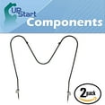 thumbnail image 1 of 2-Pack Replacement Frigidaire FEFS52DSA Bake Element - Compatible Frigidaire 316075104 Oven Heating Element, 1 of 4