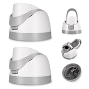 2 Pack Replacement Lid for Owala FreeSip 16/24/32/40oz, One-Button Leak-Proof