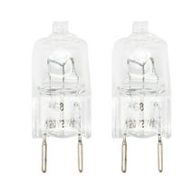 2-Pack Replacement Light Bulb for General Electric SCB1000KWW01 Microwave - Compatible General Electric WB25X10019 Light Bulb