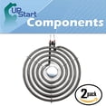 thumbnail image 1 of 2-Pack Replacement Whirlpool RF395LXEQ0 8 inch 5 Turns Surface Burner Element - Compatible Whirlpool 9761345 Heating Element for Range, Stove & Cooktop, 1 of 4