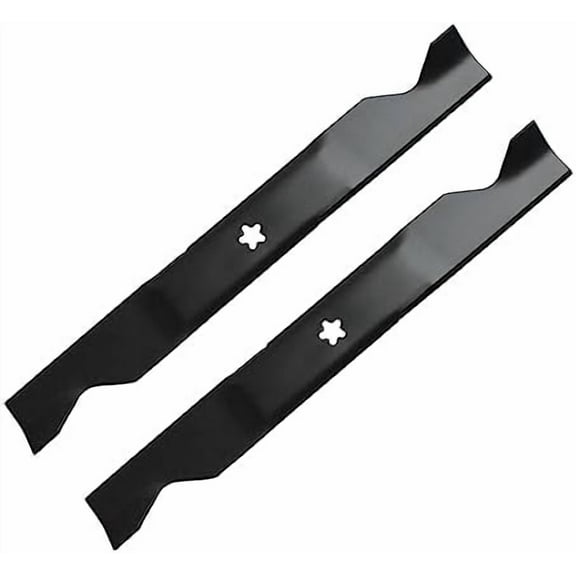 (2 Pack) Replacement Medium Lift Lawn Blades for Craftsman Husqvarna Poulan 33266 403107 405380 532405380 PP21011 AYP 561739 - Fits YT3000 YTH22V46, YTH20K46, 46 Deck