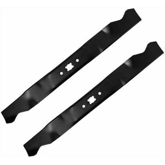 (2 Pack) Replacement Mulching Lawn Mower Blades Cub-Cadet MTD Troy Bilt 942-0741A, 742-04100, 742-0741, 742-0741A, 942-0741, Fits TB110 TB130 TB210 TB230 TB220 TB240 TB280ES TB320 for 21 Deck Mower