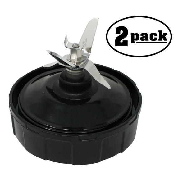 2-Pack Replacement Nutri Ninja 6 Fin Blender Blade Cutter for Nutri Ninja BL484-70 Blender